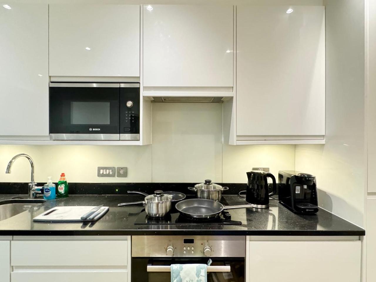 Luxury 2 Bedroom Apartment In Central Croydon With Free Parking Exterior foto
